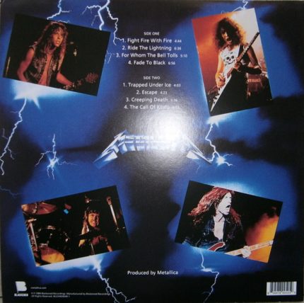 Metallica Ride The Lightning LP Dreams On Vinyl Vinilo Nuevo Sellado