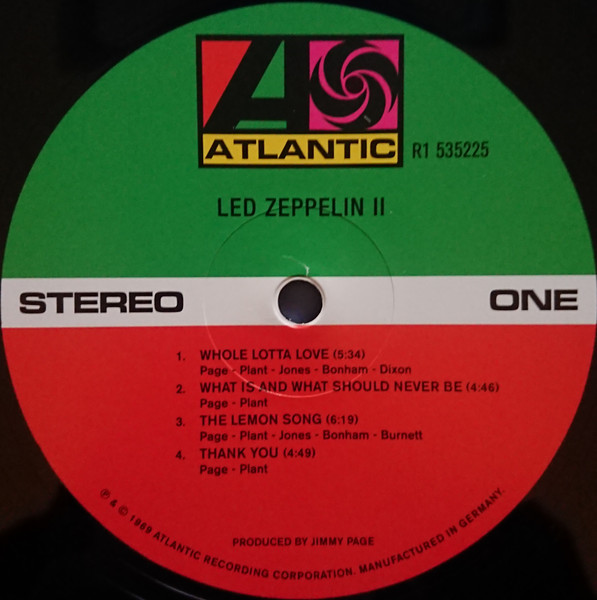 Led Zeppelin Led Zeppelin Ii Lp Dreams On Vinyl Vinilo De Poca