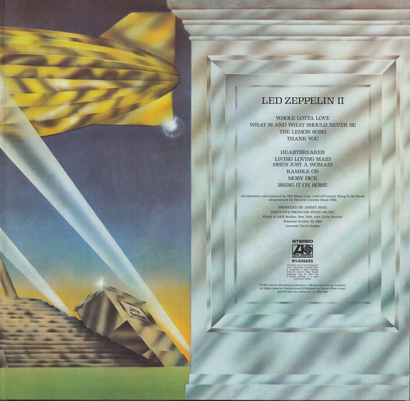 Led Zeppelin ‎- Led Zeppelin II LP – Dreams on Vinyl – Vinilo de época