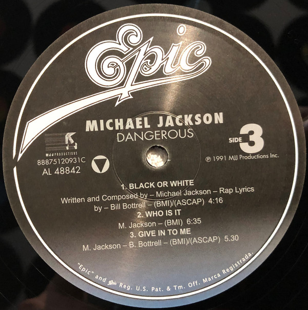 michael jackson dangerous - disco vinilo vinyl - Compra venta en