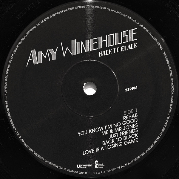 Vinilo amy winehouse