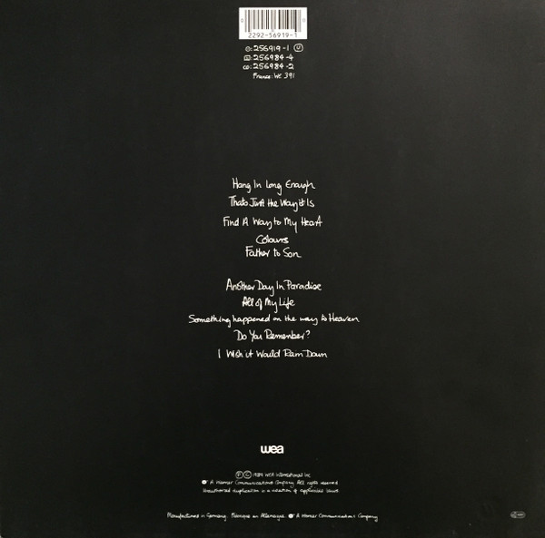 Phil Collins - But Seriously LP – Dreams on Vinyl – Vinilo de época