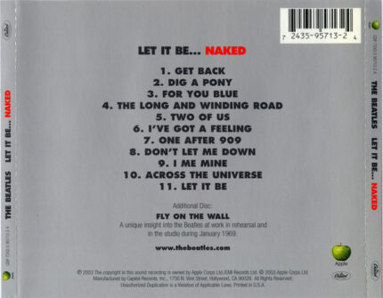 The Beatles Let It Be Naked Cd Dreams On Vinyl Cd Nuevos Sellados