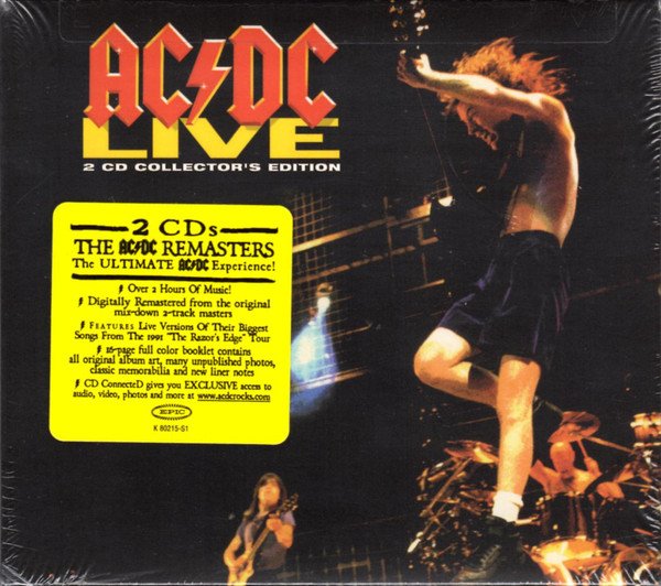 AC/DC - Live 2CD – Dreams on Vinyl – CD de Época