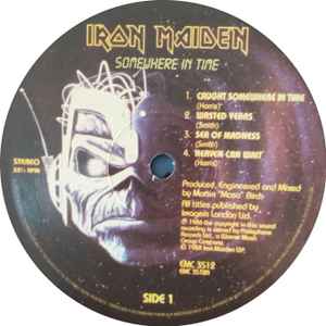 Compra Vinilo Iron Maiden - Somewhere Back In Time (2 Lp) Original