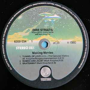 Dire Straits - Making Movies LP – Dreams on Vinyl – Vinilo de época