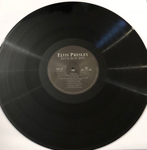 Elvis Presley - ELV1S 30 #1 Hits 2LP – Dreams on Vinyl – Vinilos Nuevos ...