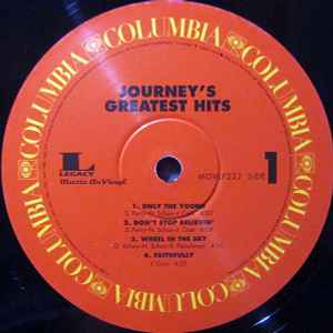 Journey - Greatest Hits 2LP – Dreams On Vinyl – Discos De Vinilo