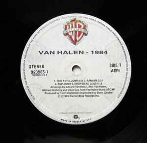 Van Halen - 1984 Vinilo Lp Original De Epoca
