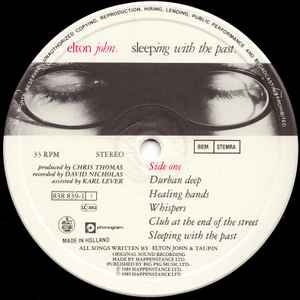 Elton John - Sleeping With The Past LP – Dreams on Vinyl – Vinilo de época