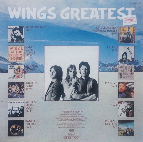 Wings - Greatest (Lp) [Vinyl LP